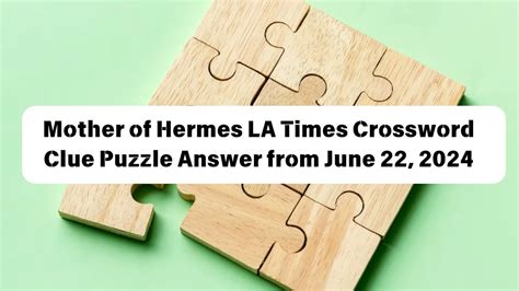 mother of hermes crossword|gecko's specialty crossword.